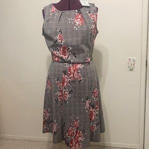 NWT piphany dress black and red Size M